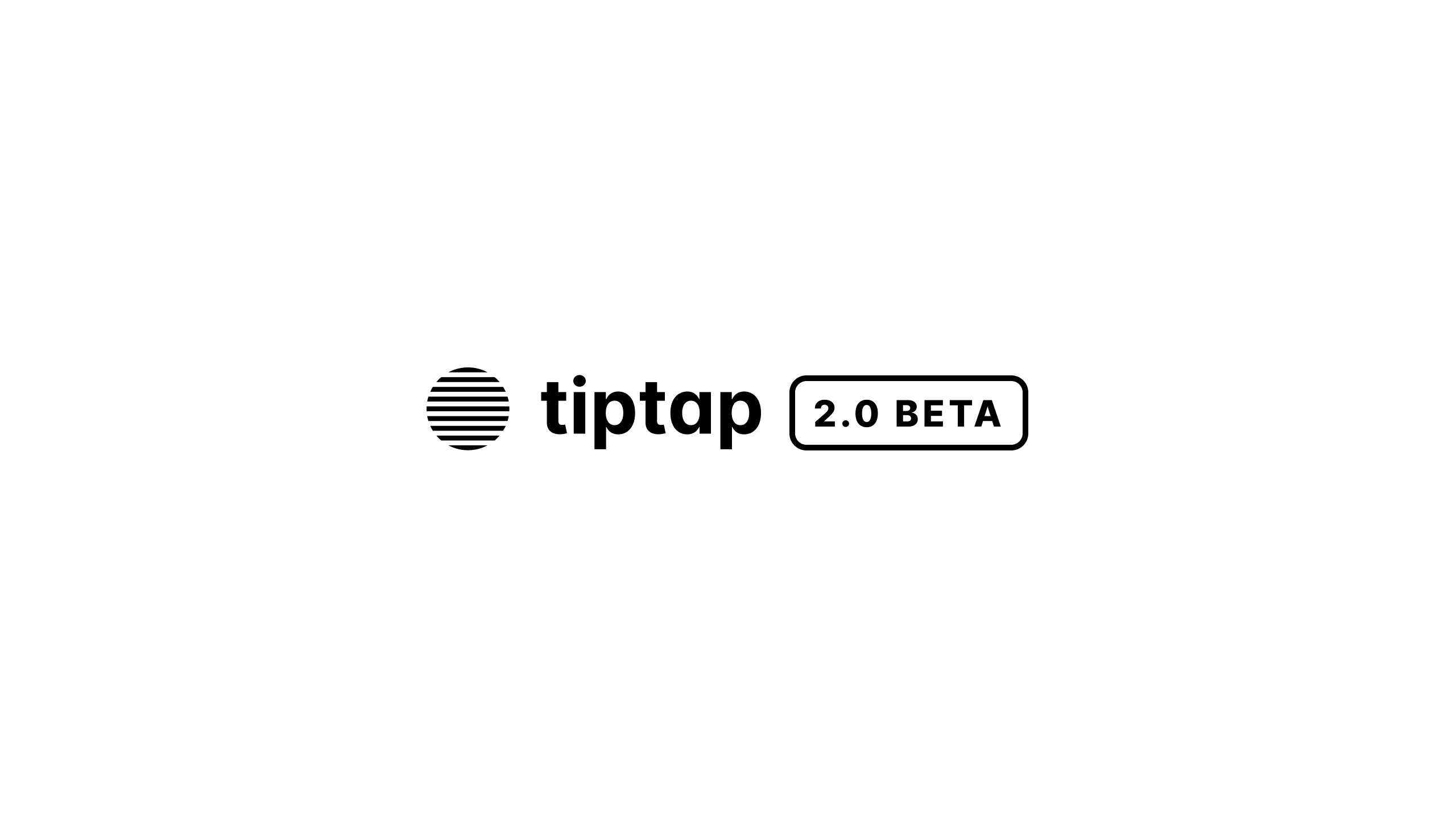 the tiptap 2.0 logo